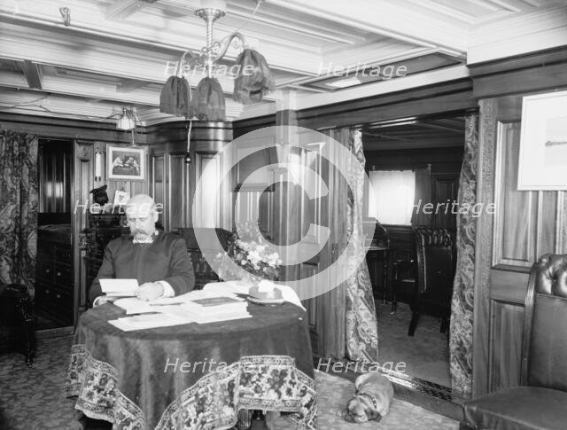 U.S.S. Newark, Capt. Casey, between 1891 and 1901. Creator: Unknown.