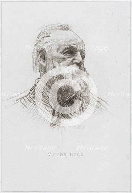 Victor Hugo, 1884. Artist: Rodin, Auguste (1840-1917)