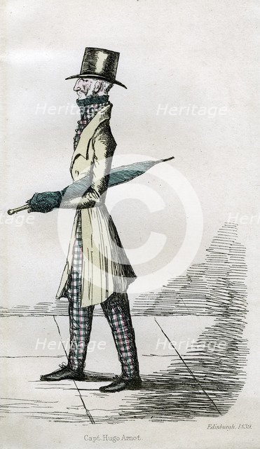 'Captain Hugo Arnot', (1839). Artist: Unknown