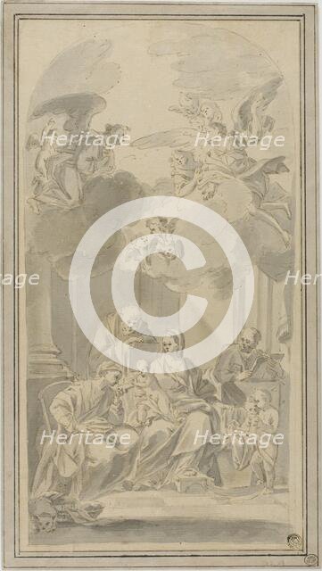 Marriage of St. Catherine, n.d. Creator: Ermenegildo Costantini.