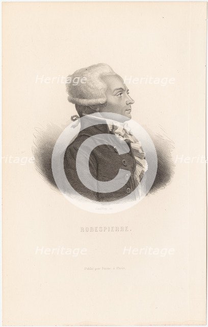 Maximilien de Robespierre (1758-1794).