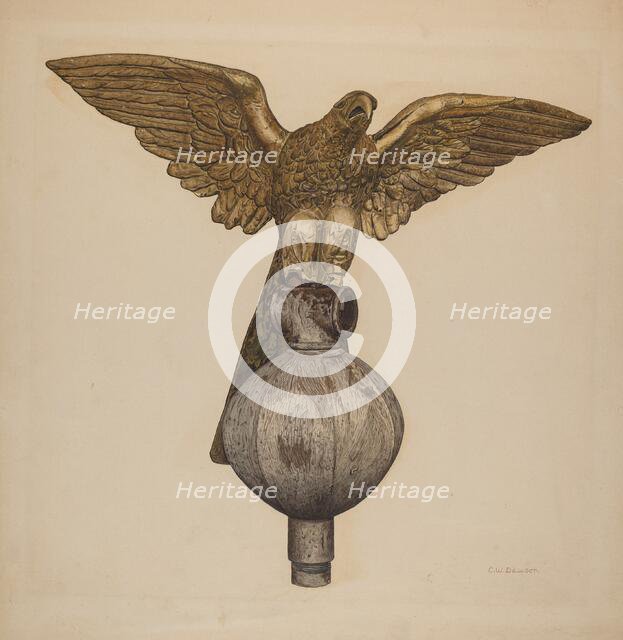 Golden Eagle, c. 1941. Creator: Clarence W Dawson.