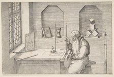 Wenzel Jamnitzer, 16th century. Creator: Jost Ammon.