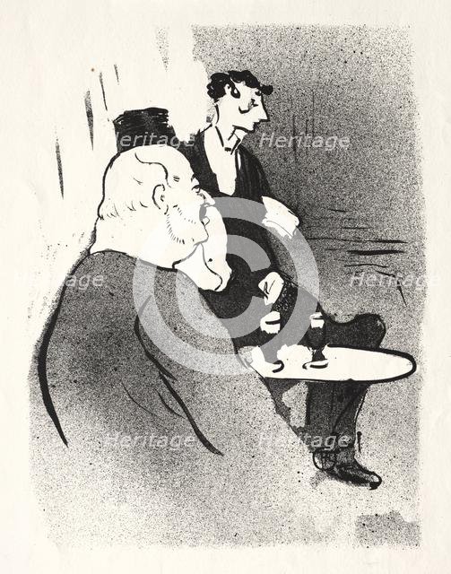 Ducarre aux ambassadeurs, 1893. Creator: Henri de Toulouse-Lautrec (French, 1864-1901).