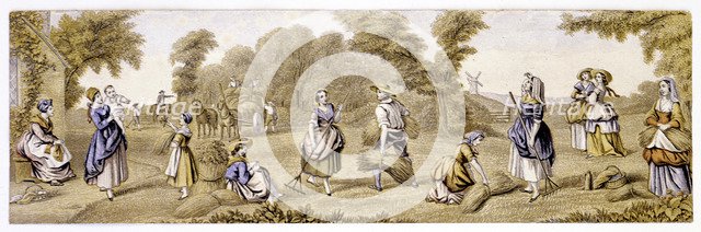 'Harvest Time', c1855. Artist: Unknown