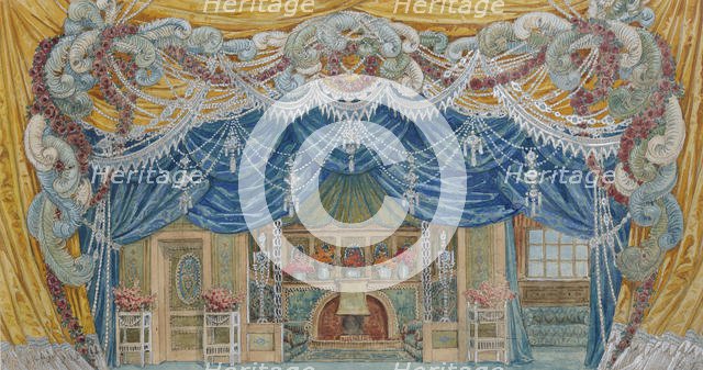 Stage design  , 1920s. Creator: Golovin, Alexander Yakovlevich (1863-1930).