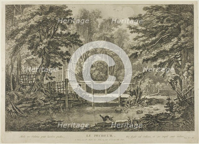 The Fisherman, n.d. Creator: Quentin Pierre Chedel.