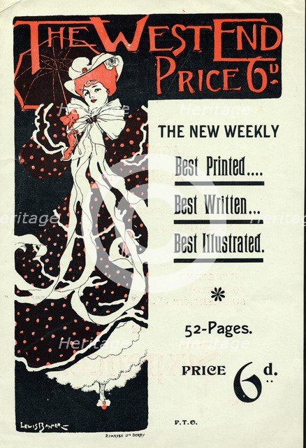 The West End, 19th century. Artist: Lewis Baumer