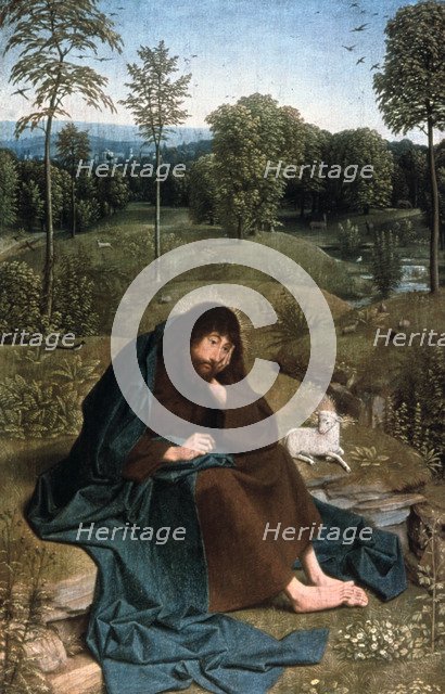 'John the Baptist in the Wilderness', 1490-1495. Artist: Geertgen tot Sint Jans