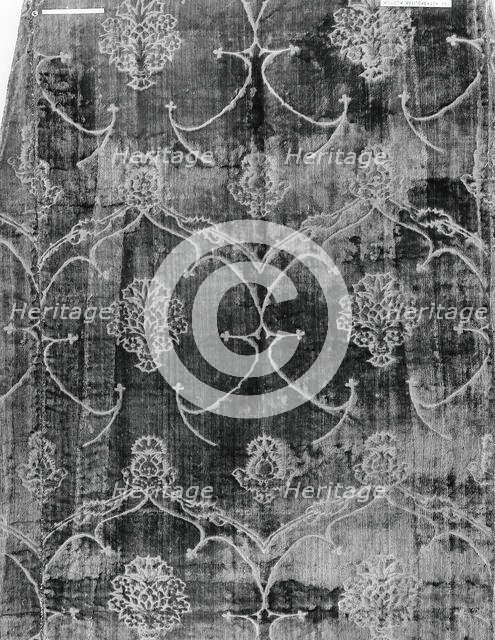 Velvet, Italian, 15th century. Creator: Unknown.