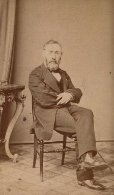 [Jozef Israels], 1860s. Creator: Willem Frederik Vinkenbos.