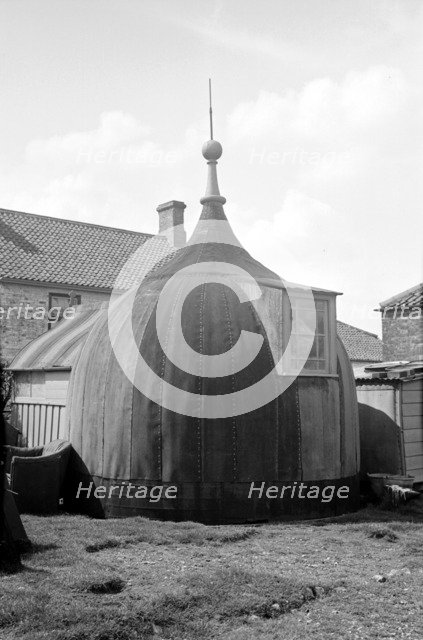 Tottenhill mill yard, Sporle, Norfolk, 1936. Artist: HES Simmons