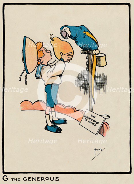 'G the Generous', 1903. Artist: John Hassall.