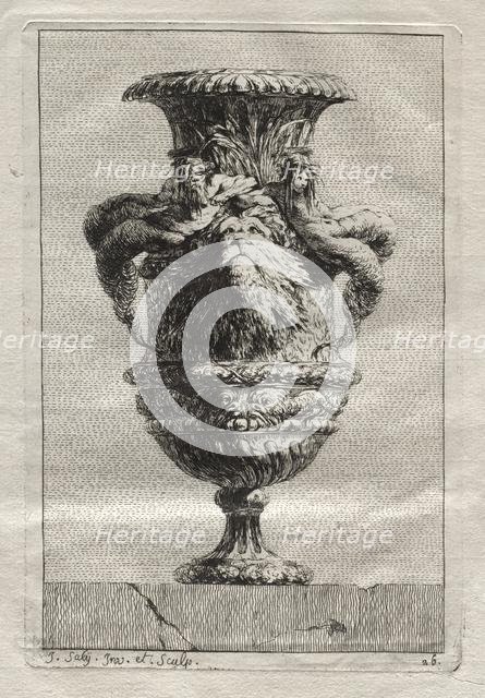 Suite of Vases: Plate 26, 1746. Creator: Jacques François Saly (French, 1717-1776).