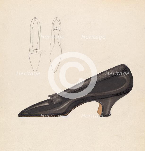 Shoe, c. 1936. Creator: Hedwig Emanuel.