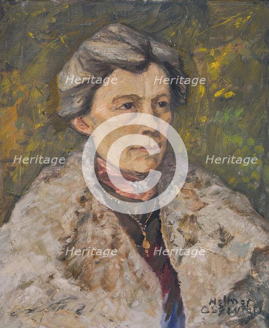 Miss Augusta Rettig, 1906. Creator: Helmer Osslund.