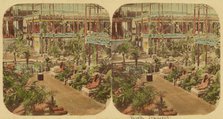 Crystal Palace - View of the North Transept, 1850s. Creator: London Stereoscopic & Photographic Co.