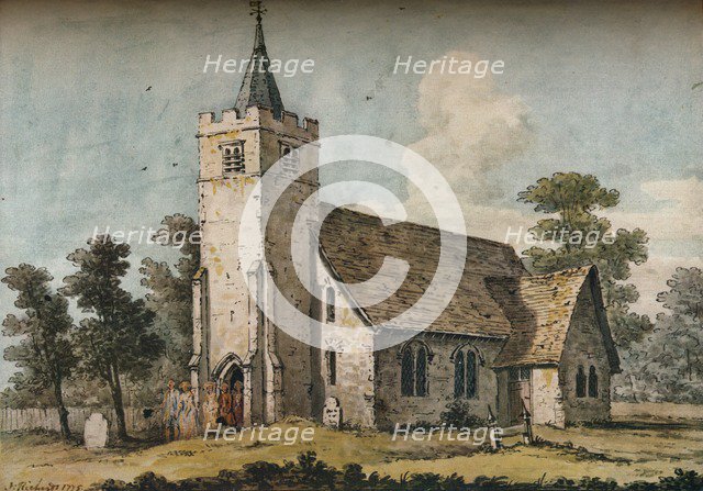 'Hayes Church, Kent', 1775. Artist: John Inigo Richards.