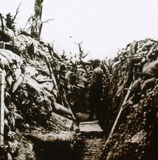 Front line at Bonneuil, France, c1914-c1918. Artist: Unknown.