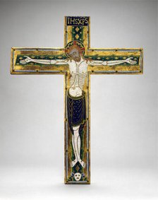 Central Plaque of a Cross, French, ca. 1185-95. Creator: Unknown.