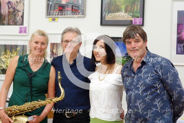 Jo Harrop and Friends, Clocktower Cafe Jazz Club, Croyden, London, 29 May 2025. Creator: Brian O'Connor.