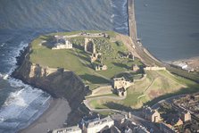 Tynemouth Castle and Priory, North Tyneside, 2015. Creator: Historic England.