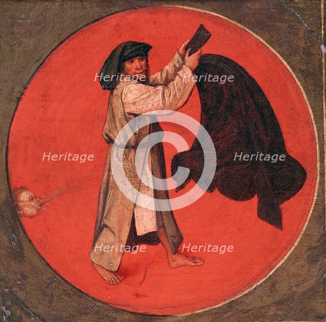 He Shakes out his coat according to the wind', c1558-1560. Artist: Pieter Bruegel the Elder