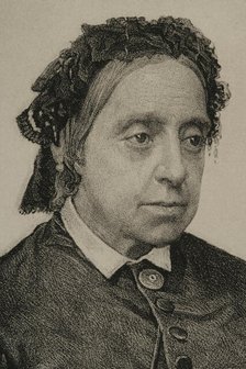 Maria Teresa of Braganza (1793-1874), Portuguese Infanta, 1869. Creator: Jose Cuevas.