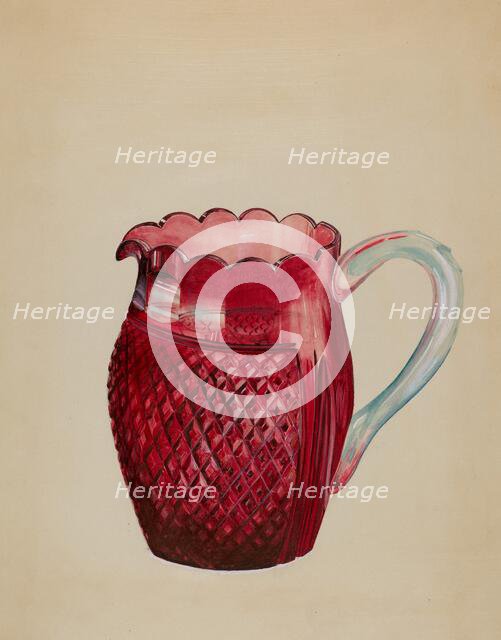 Pitcher, c. 1936. Creator: Ralph Atkinson.