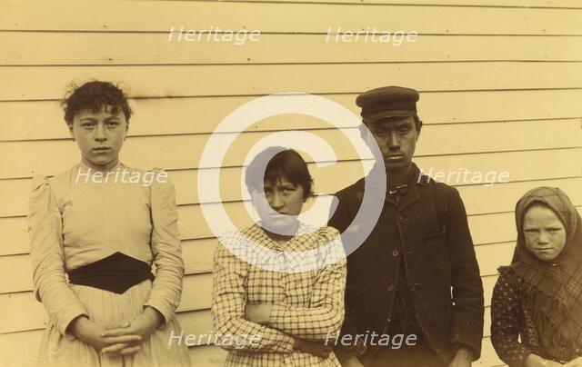 Children - Kadiack [ie, Kodiak] Island [] /, 1894 or 1895. Creator: Alfred Lee Broadbent.