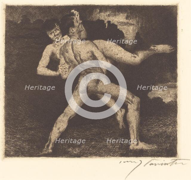 Entführung (Abduction), 1894. Creator: Lovis Corinth.