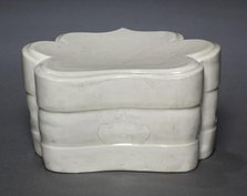 Cloud-Collar Pillow with Waves, 1000s-1100s. Creator: Unknown.