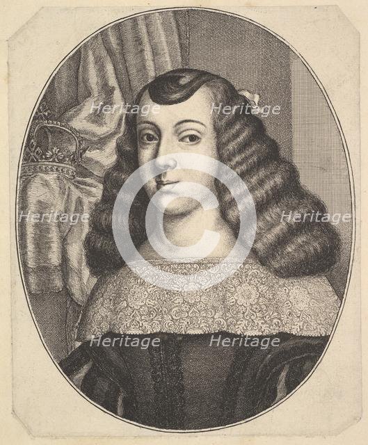 Catherine of Braganza, 1661. Creator: Wenceslaus Hollar.