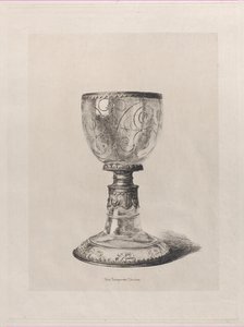 Crystal Chalice, 1864. Creator: Jules-Ferdinand Jacquemart.