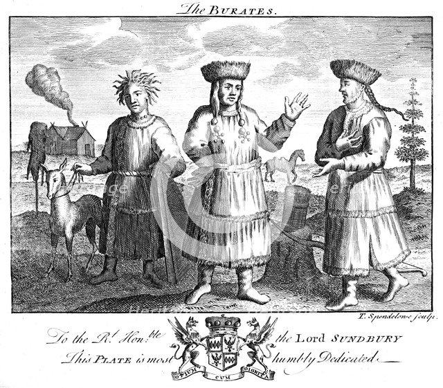 'The Burates', 19th century.Artist: T Spendelone