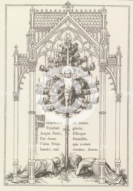 Weihnachtstraum. Ein Festspiel, 1867. Creator: Felix A. Joerdens.