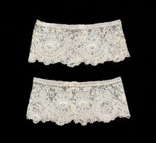 Cuffs, Belgian, ca. 1890. Creator: Unknown.