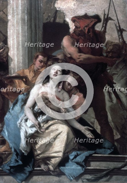 'The Martyrdom of St Agatha', c1756. Artist: Giovanni Battista Tiepolo
