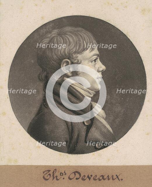 Robert Mills, 1808. Creator: Charles Balthazar Julien Févret de Saint-Mémin.