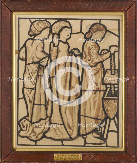 The Song of Solomon - 'My Mother's Children were angry with me', 1862-3. Creator: Sir Edward Coley Burne-Jones.
