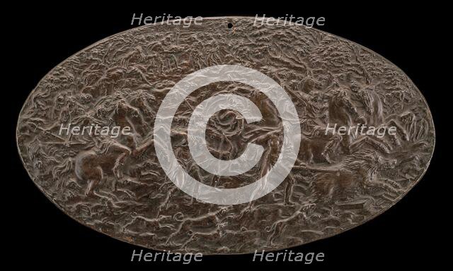 Hunt of the Calydonian Boar, c. 1553/1555. Creator: Guglielmo della Porta.