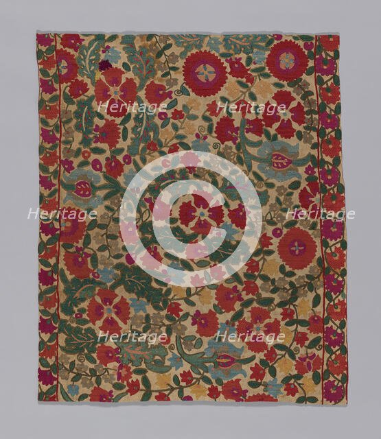 Panel, Turkey, 17th century. Creator: Unknown.