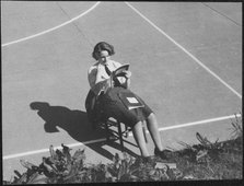 Royal Air Force No. 2 School of Photography, Palatine Road, Blackpool, 1942-1943. Creator: Barnet Saidman.
