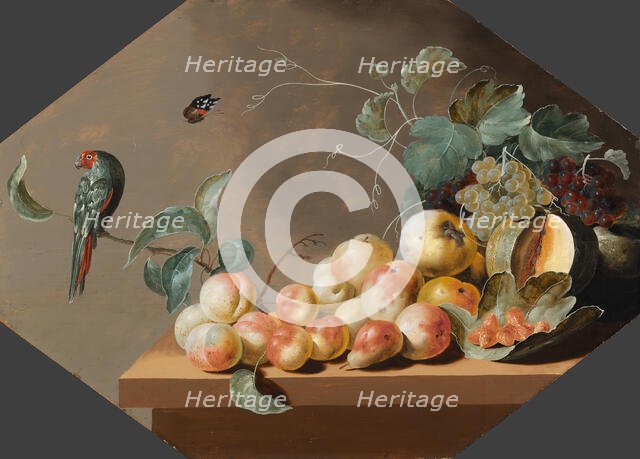 Piece of fruit, c17th century. Creator: Ottmar Elliger.