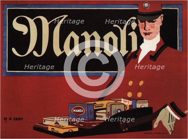 Manoli, 1911. Artist: Erdt, Hans Rudi (1883-1925)