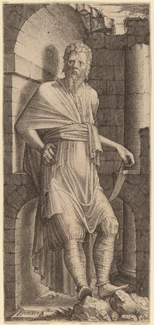 Saint Bartholomew, c. 1548. Creator: Lambert Suavius.