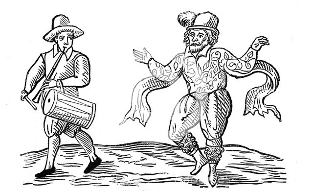 William Kemp or Kempe, Elizabethan comedian, 1600. Artist: Unknown