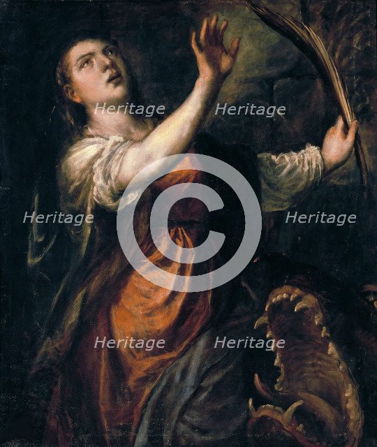 Saint Margaret, c1570.