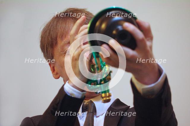 Paul Higgs, NJA Event, Methodist Church, Loughton, Essex, 27 July 2019. Creator: Brian O'Connor.