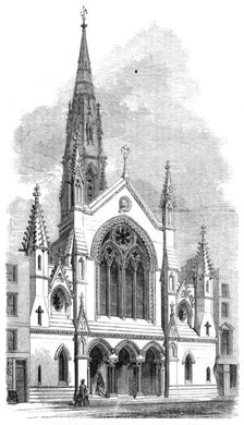 St. Peter's Church, Great Windmill-Street, 1861. Creator: Unknown.